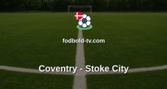 Championship: Coventry - Stoke City