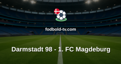 Bundesliga 2: Darmstadt 98 - 1. FC Magdeburg