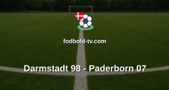 Bundesliga 2: Darmstadt 98 - Paderborn 07