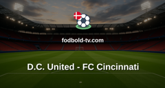 MLS: D.C. United - FC Cincinnati