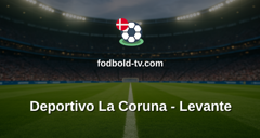 La Liga: Deportivo La Coruna - Levante