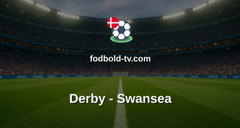 Championship: Derby - Swansea