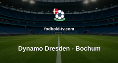 Bundesliga 2: Dynamo Dresden - Bochum