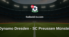Bundesliga 2: Dynamo Dresden - SC Preussen Münster