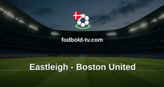 National League: Eastleigh - Boston United