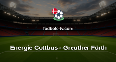 Bundesliga 2: Energie Cottbus - Greuther Fürth