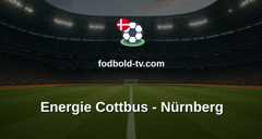 Bundesliga 2: Energie Cottbus - Nürnberg