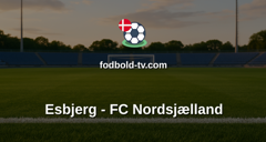 DBU Pokalen: Esbjerg - FC Nordsjælland