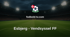NordicBet Liga: Esbjerg - Vendsyssel FF