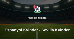 Primera División Femenina: Espanyol Kvinder - Sevilla Kvinder