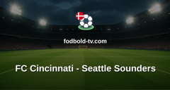 MLS: FC Cincinnati - Seattle Sounders