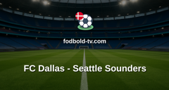 MLS: FC Dallas - Seattle Sounders