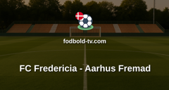 NordicBet Liga: FC Fredericia - Aarhus Fremad