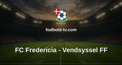 NordicBet Liga: FC Fredericia - Vendsyssel FF