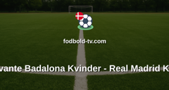Primera División Femenina: FC Levante Badalona Kvinder - Real Madrid Kvinder