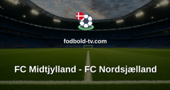 Superligaen: FC Midtjylland - FC Nordsjælland