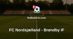 Superligaen: FC Nordsjælland - Brøndby IF