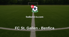 Europa League: FC St. Gallen - Benfica