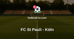 Bundesliga: FC St Pauli - Köln