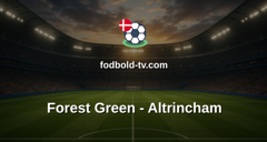 National League: Forest Green - Altrincham