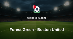 National League: Forest Green - Boston United