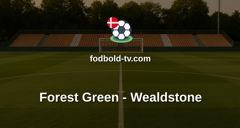 National League: Forest Green - Wealdstone