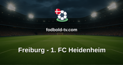 Bundesliga: Freiburg - 1. FC Heidenheim