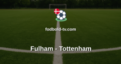 Premier League: Fulham - Tottenham