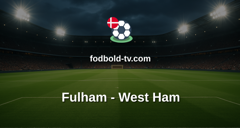 Premier League: Fulham - West Ham