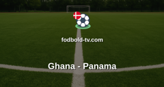 VM i fodbold: Ghana - Panama