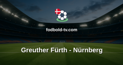Bundesliga 2: Greuther Fürth - Nürnberg