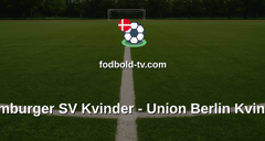 Bundesliga Kvinder: Hamburger SV Kvinder - Union Berlin Kvinder
