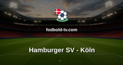 Bundesliga: Hamburger SV - Köln