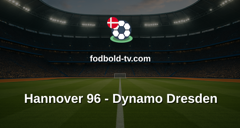 Bundesliga 2: Hannover 96 - Dynamo Dresden