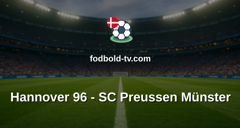 Bundesliga 2: Hannover 96 - SC Preussen Münster