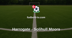 National League: Harrogate - Solihull Moors