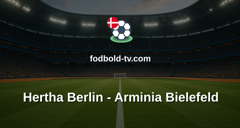 Bundesliga 2: Hertha Berlin - Arminia Bielefeld