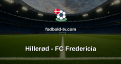 NordicBet Liga: Hillerød - FC Fredericia