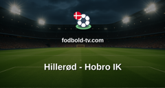 NordicBet Liga: Hillerød - Hobro IK