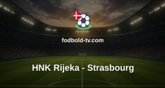 UEFA Conference League: HNK Rijeka - Strasbourg