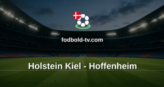 DFB Pokal: Holstein Kiel - Hoffenheim
