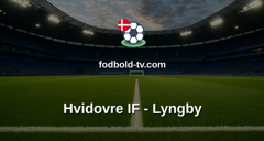 NordicBet Liga: Hvidovre IF - Lyngby