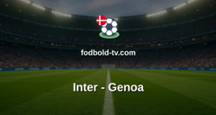 Serie A: Inter - Genoa