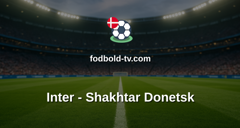 Champions League: Inter - Shakhtar Donetsk