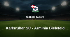 Bundesliga 2: Karlsruher SC - Arminia Bielefeld