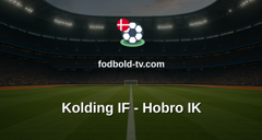 NordicBet Liga: Kolding IF - Hobro IK