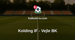 NordicBet Liga: Kolding IF - Vejle BK