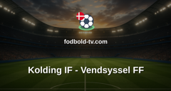 NordicBet Liga: Kolding IF - Vendsyssel FF