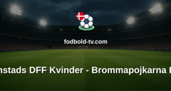 Damallsvenskan: Kristianstads DFF Kvinder - Brommapojkarna Kvinder