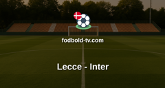 Serie A: Lecce - Inter